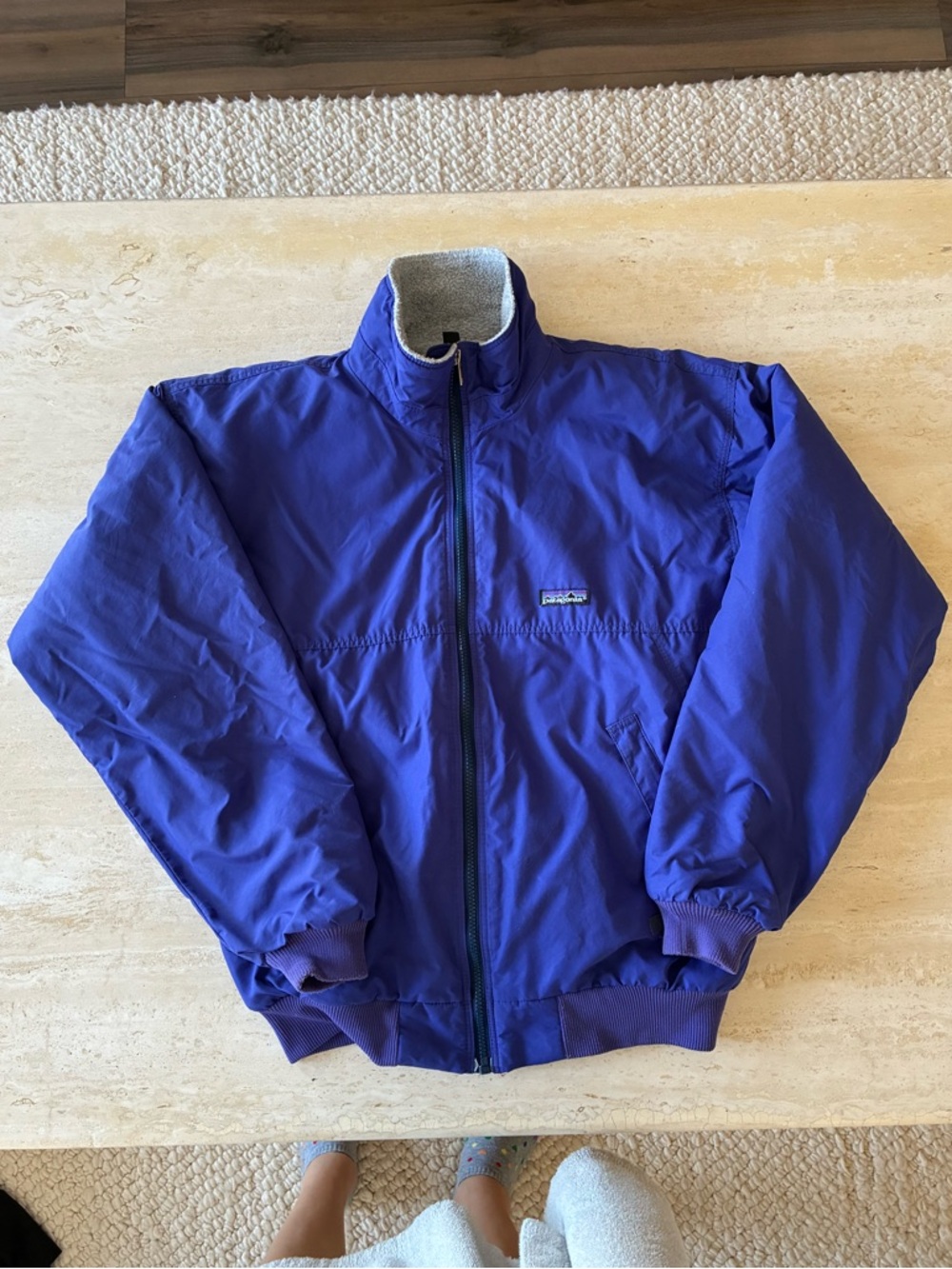 Vintage Patagonia Bomber Jacket with Fleece Lining